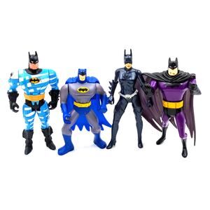 Batman Batwoman Action Figure Lot of 4 DC Comics Brave and the Bold 4" Vintage